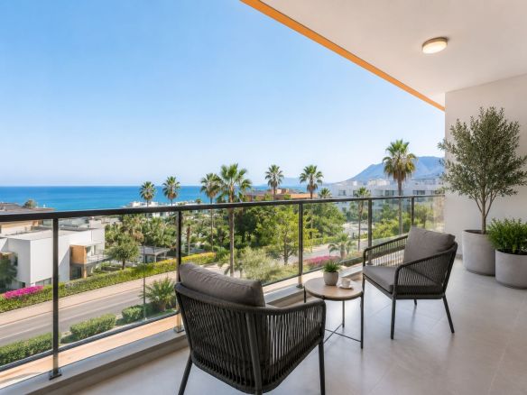 Moderne 2+1 Wohnung in Konyaaltı – Meerblick & Vollausstattung
