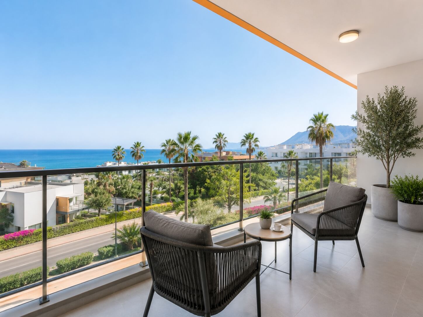 Moderne 2+1 Wohnung in Konyaaltı – Meerblick & Vollausstattung