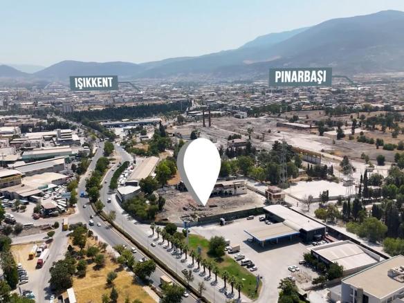 Central industrial and warehouse site in Bornova – 6,624.28 m² near İzmir Otogar
